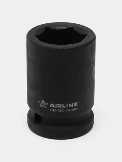 Головка ударная торцевая 3/4" DR шестигранная 24мм L=56 мм, AT-IS34-06