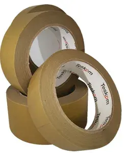 Малярный скотч 24мм*40м 80 гр. коричневый TESKOM