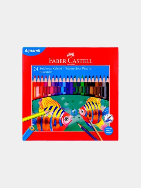 Цветные карандаши FC Aquarell color pencil 24 COL (FSC) 5171110624250