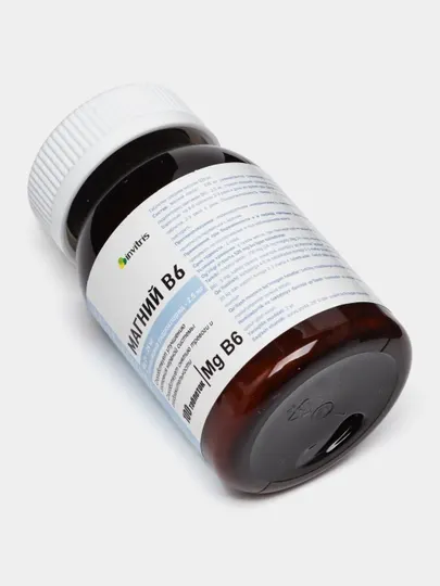 Магний B6 24мг 100 шт, Антистресс, энергия
