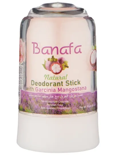 Натуральный минеральный дезодорант-стик Banafa Natural без алюминия и парабенов 24 защиты