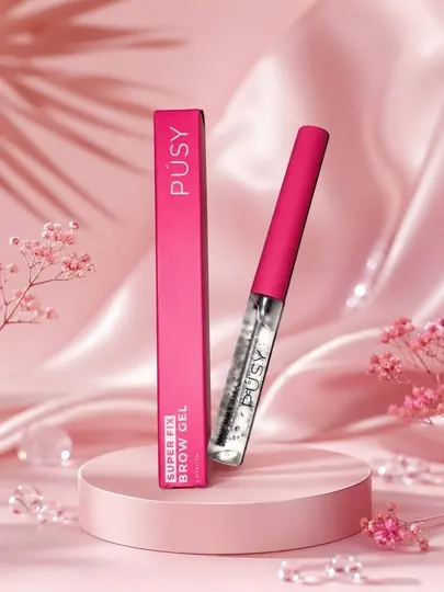 PÚSY Super Fix Brow Gel — прозрачный гель для оформления бровей и фиксации на 24 часа