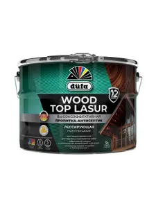 Пропитка-антисептик по дереву Dufa Wood Top Lasur (9л) 24 палисандр