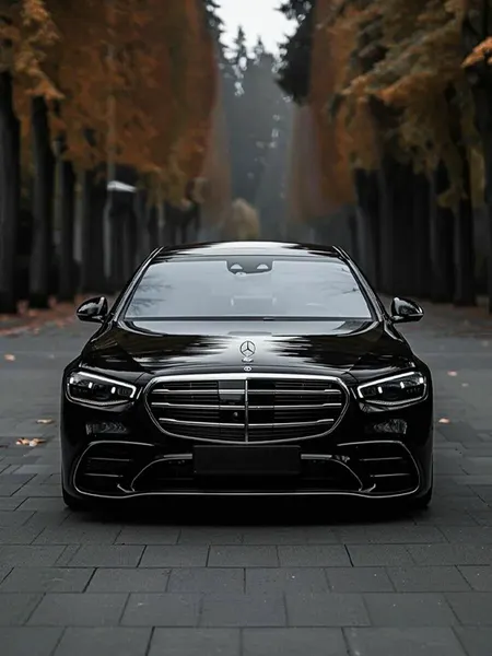 Постер Авто Mercedes-Benz W223 (30х40 см)