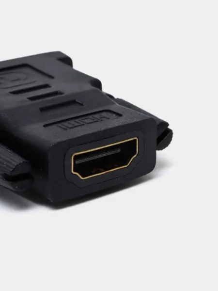 Адаптер переходник HDMI F - DVI-D 24+1 M с DVI минусовой на HDMI