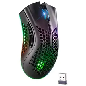 Defender Мышь Беспроводная игровая мышь Warlock GM - 709L RGB,8кнопок,2400dpi