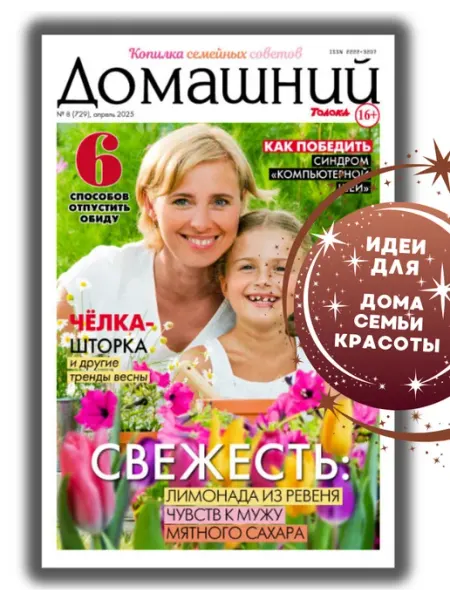 Домашний журнал журнал. Здоровье, кухня, психология, любовь. финансы №9 25
