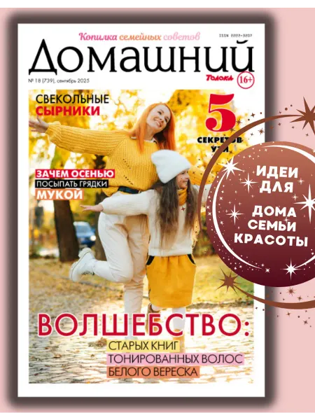 Домашний журнал Журнал. Домашний№18 25. Волшебство