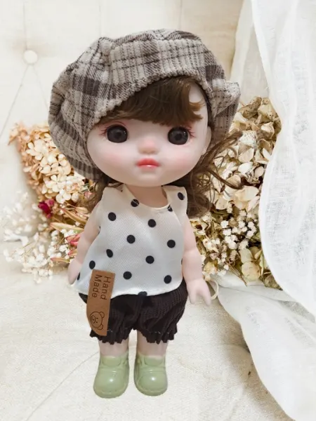Кукла в очках, 25 cм,30 см, Lovely Baby