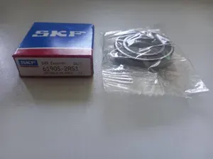 SKF Подшипник автомобильный, диаметр 25 мм, арт. 61905-2RS1