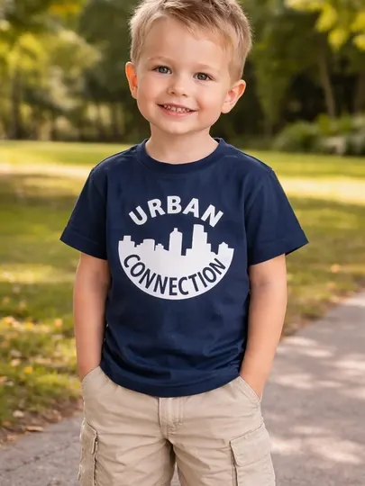 Детская футболка “Urban Connection” для мальчиков 2–5 лет, синяя