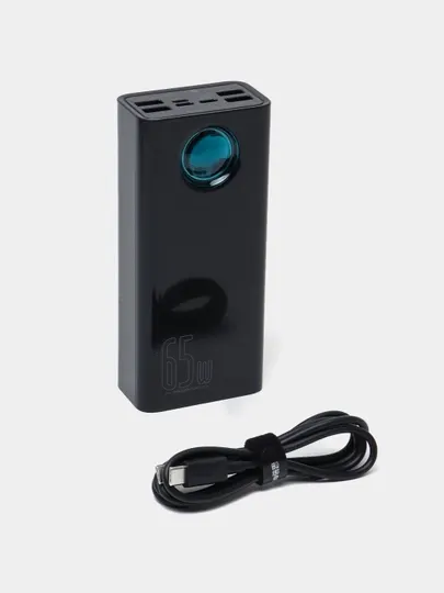 Внешний аккумулятор Baseus 65W 30000мАч, мощность 65Вт, PD, QC, FCP SCP
