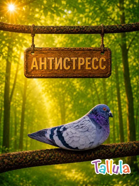 Tallula Мягкая игрушка антистресс голубь, 25 см