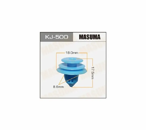 Клипса автомобильная (автокрепеж) MASUMA 5