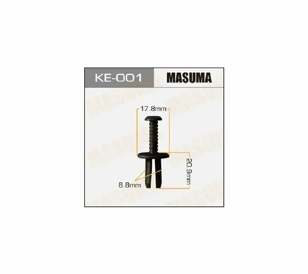 Клипса автомобильная (автокрепеж) MASUMA001-K