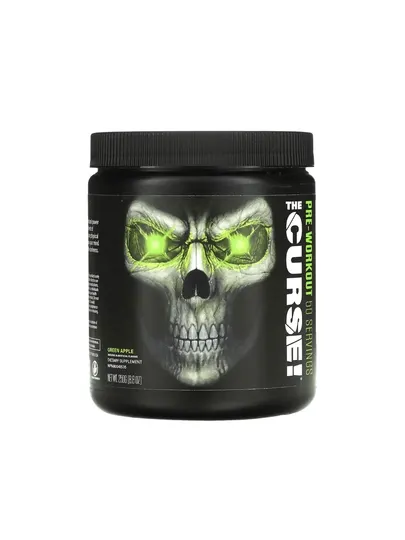JNX Sports The Curse Green Apple предтренировочный комплекс, 250 г, 50 порций