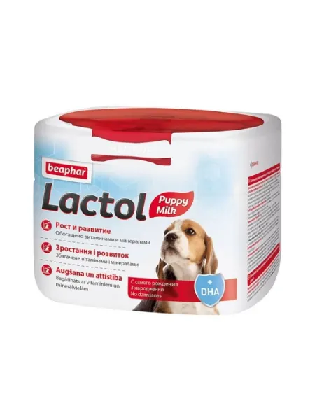 Сухое молочко, для вскармливания щенят Beaphar Lactol, 250 г