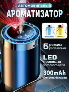 Аромадиффузор для автомобиля автоматический с двумя ароматами