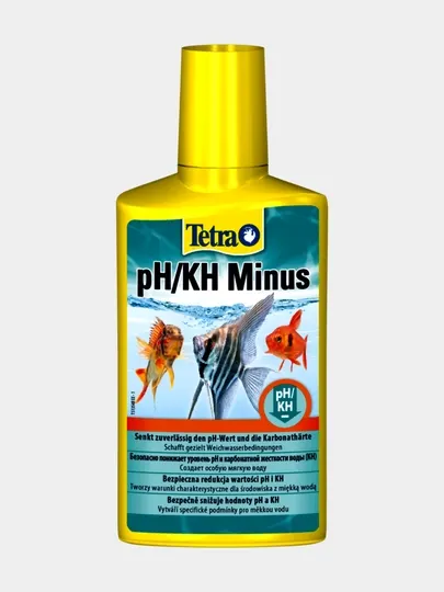 Средство для понижения уровня pH и KH в аквариуме Tetra pH/KH minus, 250 ml