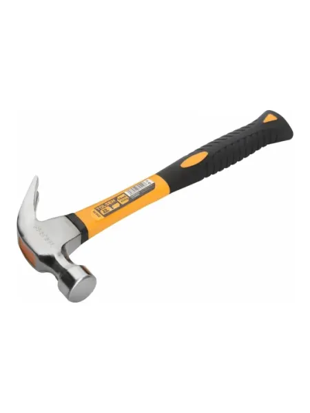 Молоток столяра TOLSEN 25030, 450 г, фибергласовая рукоятка