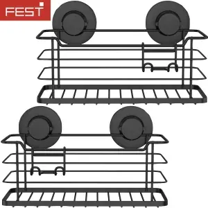 Фест Полка Настенная Прямая, 25х12.5х17.50 см, 2 шт.