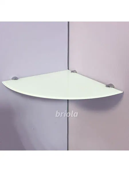 Briola Полка Угловая 25х25 см 4 мм 1 шт