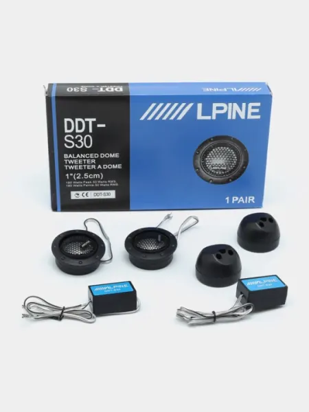 Автомобильная пищалка, Alpine DDT-S30 2,5 см, 2 шт