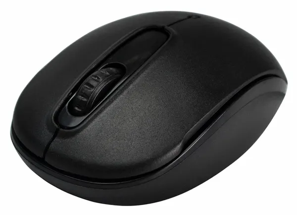 Мышь компьютерная Oklick 505mw черный, оптическая 1000 dpi, беспроводная USB для ноутбука, 3 кнопки (1018256)