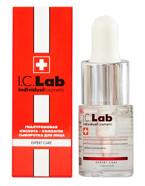 Сыворотка для лица с гиалуроновой кислотой и коллагеном I.C Lab Individual Cosmetic 15мл