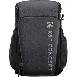 Рюкзак чехол K&F Concept Alpha Air 25L Серый для фототехники,ноутбука,зеркального фотоаппарата,камера,фотографа,штатива