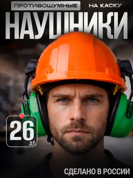 РОСОМЗ Наушники на каску СОМЗ-25 Ямал, 26 дБ