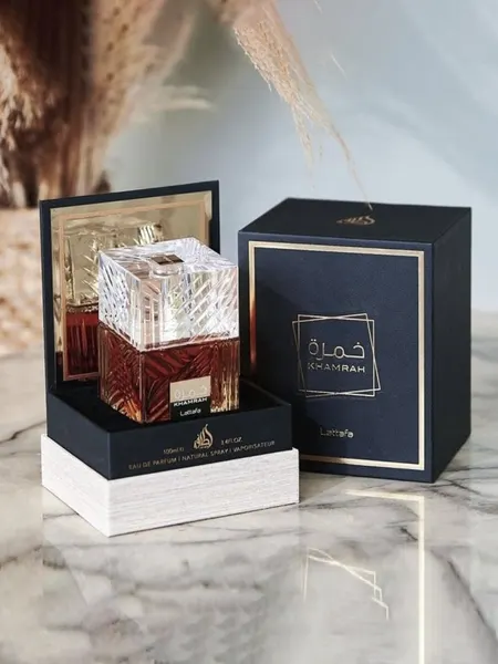 Lattafa Khamrah 30ml унисекс парфюмерная вода, стойкий восточно-гурманский аромат ОАЭ