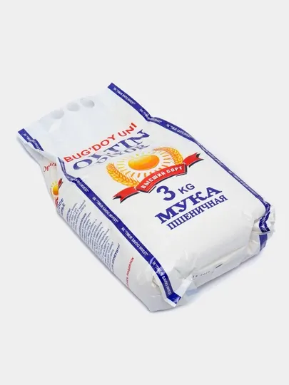 Мука пшеничная Oltin Diyor, 3 кг