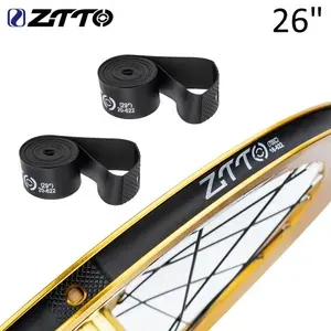 Ободная лента 26 дюймов, ZTTO, PVC, 2 штуки, Чёрные