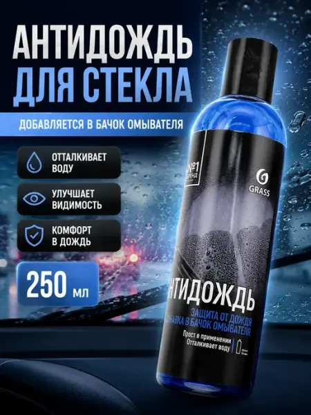 Домелла Антидождь защита стекол для автомобиля