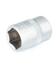 Торцевая головка-насадка Дело техники, шестигранная 3/4", 630027, серебристый, 27 мм