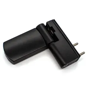 Петля дверная DH-R 27 черный RAL9005 для пластиковых и деревянных дверей