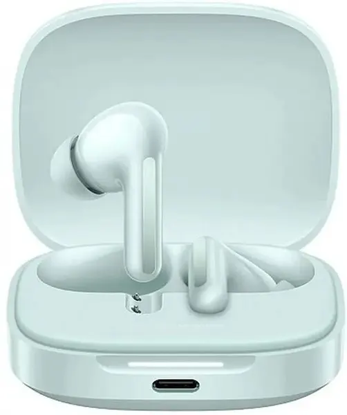 Наушники Xiaomi Redmi Buds 6, Bluetooth, внутриканальные, зеленый [bhr9245gl]