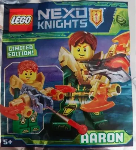 Конструктор Lego Nexo Knights 271825 Aaron foil pack