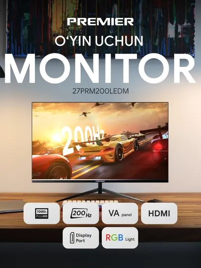 Игровой монитор Premier 27PRM200LEDM