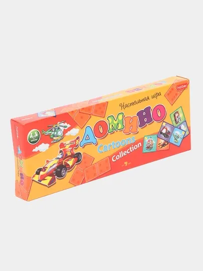 Настольная игра Домино 28 карточек, Транспорт