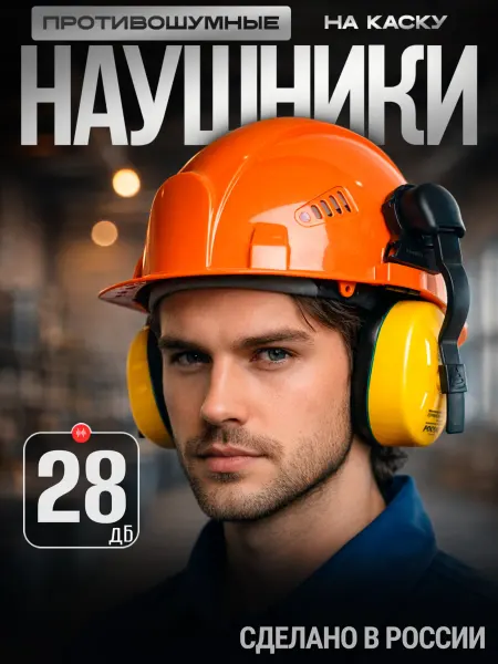 РОСОМЗ Наушники на каску Сомз-5 Штурм, 28дБ
