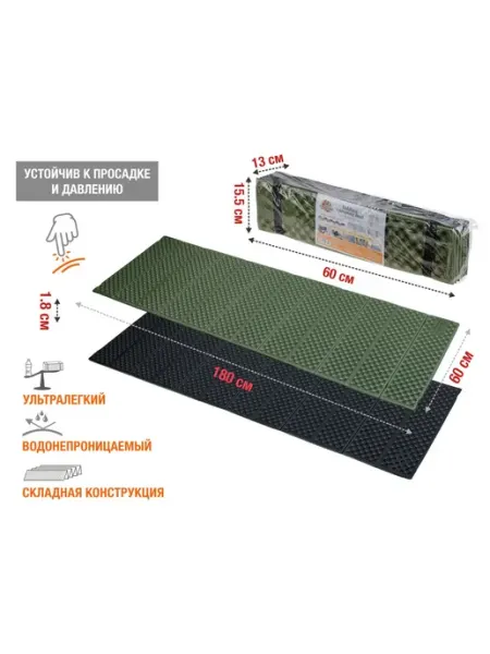 Arizone Коврик туристический Coyote складной 28-180601