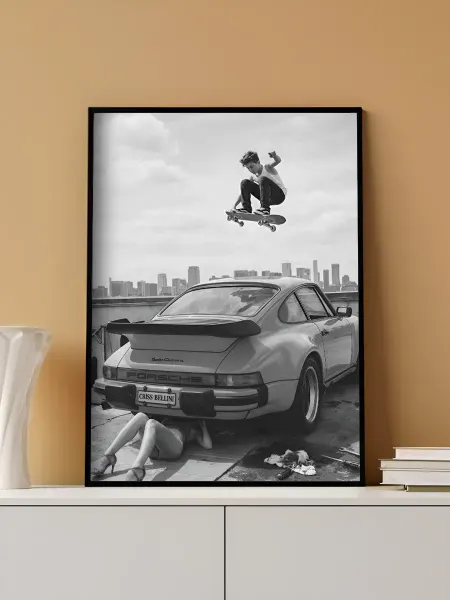 Постер на стену Porsche без рамы (29,7х42см)