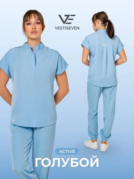 VESTISEVEN Медицинский костюм стрейч с джоггерами