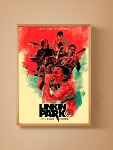 Постер, плакат на стену "Linkin Park" 29х42 см (A3)