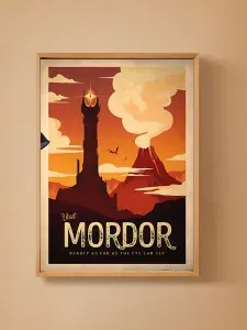 Постер, плакат на стену "Властелин колец,The Lord of the Rings" 29х42 см (A3)