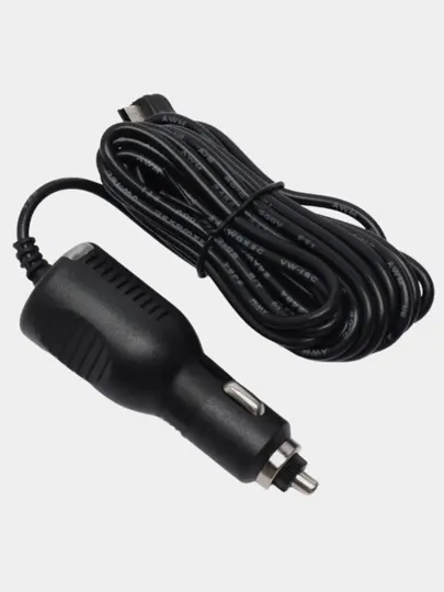 Зарядное устройство для видеорегистратора MiniUSB, 3 м, 5V, 2A шнур питания