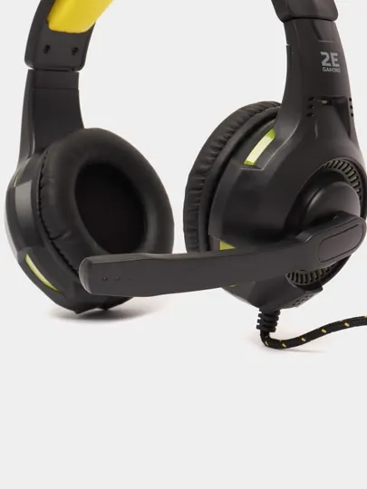 Игровые наушники проводные 2E Gaming HG300 LED 2E-HG300BK, с микрофоном и подсветкой