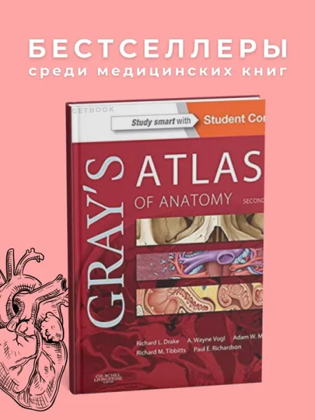 Gray's Atlas of Anatomy 2nd edition, Richerd L.Медицина